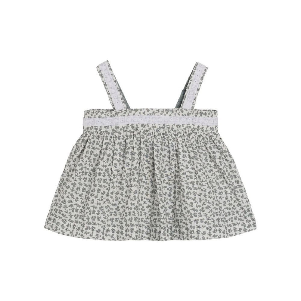 Little Cotton Clothes Lissy Sun Top - Porcelain Floral